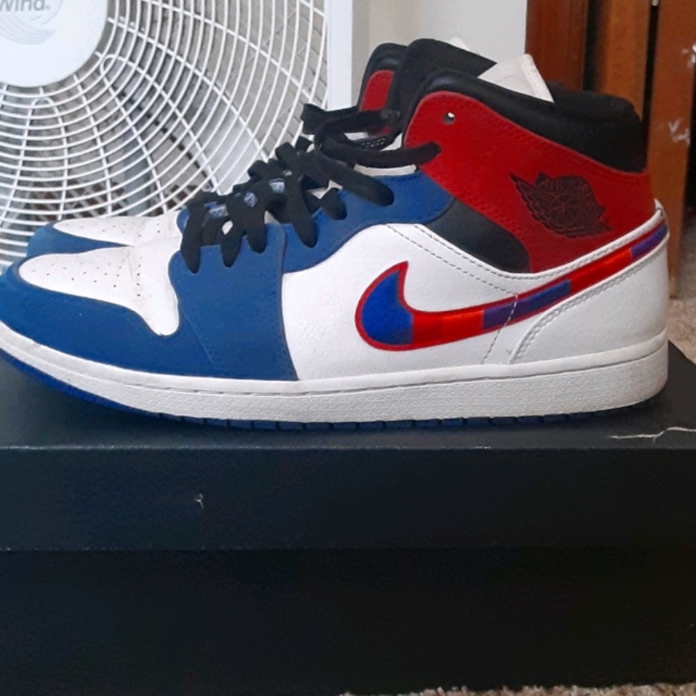 Jordan 1 Retro Multi color swoosh